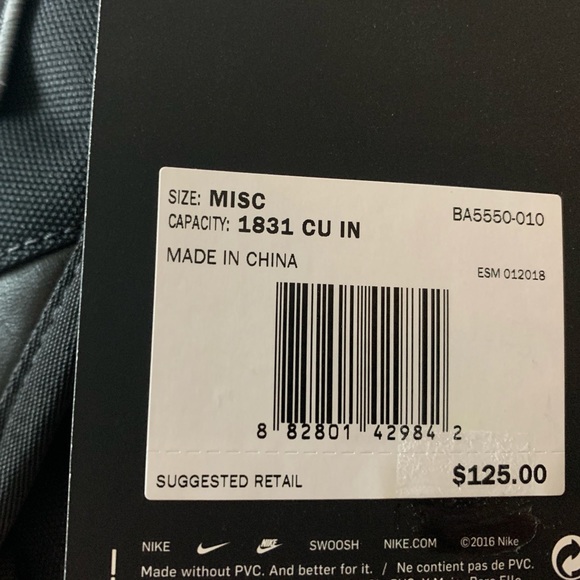 NIKE SFS RECRUIT BACKPACK SPECIAL FIELD SYSTEMS - Picture 8 of 8